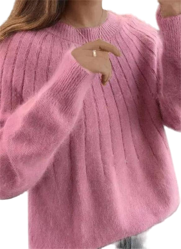 Dames Kasjmier Gebreide Trui Modern Stijl voor Herfst en Winter 2