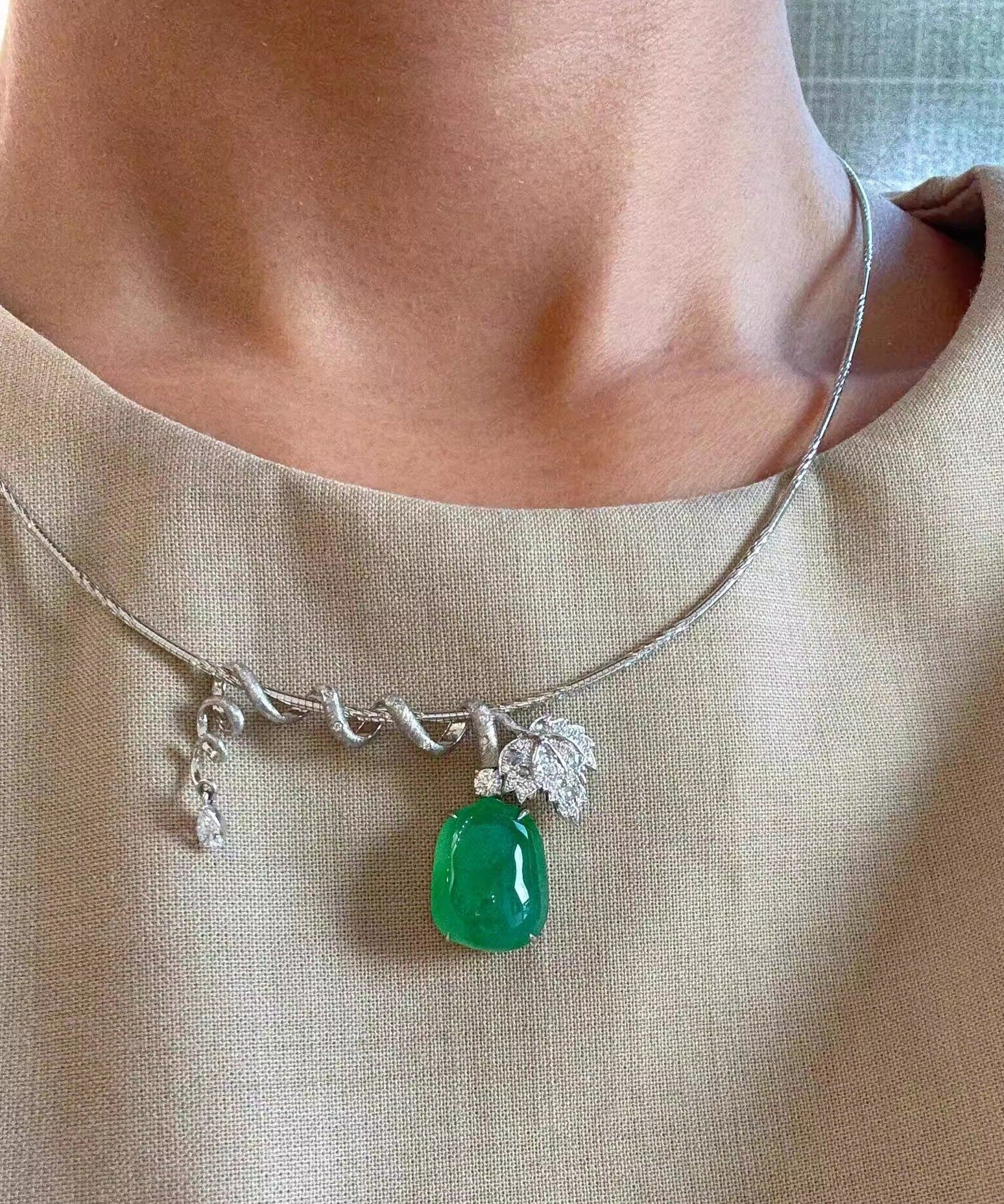 Dames Ketting Korte Stijlvolle Hanger 4