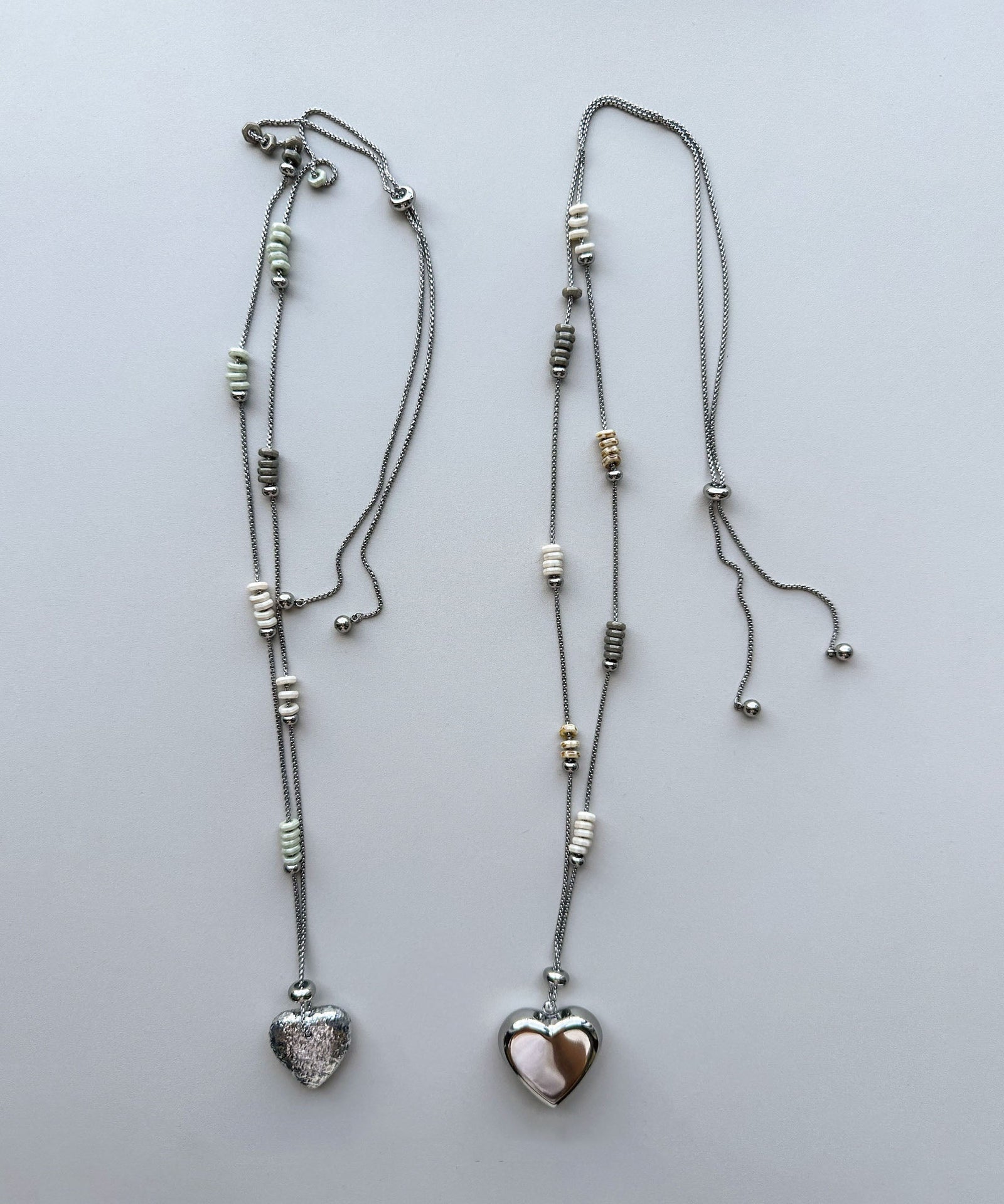 Dames Ketting Lange Boheemse Liefdeshart Hanger 4