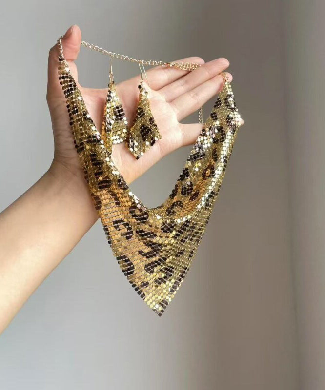 Dames Ketting Set Driehoekige Hanger Modern Design 0