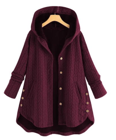 Dames Klassieke Warme Mantel 0