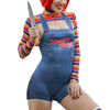 Dames Kostuum Filmkarakter Bodysuit Voor Halloween Feesten 6