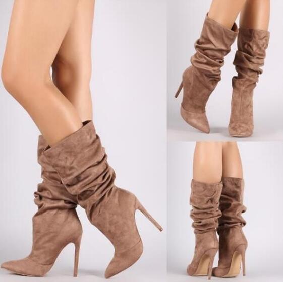 Dames Laarzen Stiletto Medium Stijlvol en Comfortabel 1