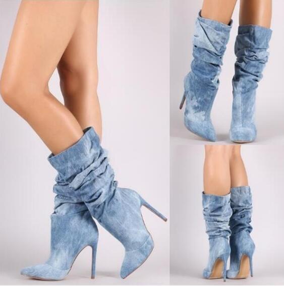 Dames Laarzen Stiletto Medium Stijlvol en Comfortabel 2