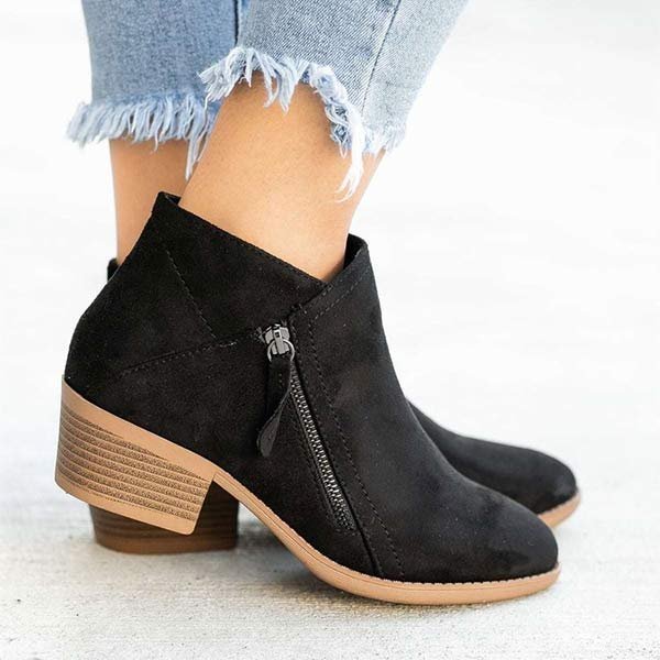 Dames Laarzen met Platform en Ritssluiting 3