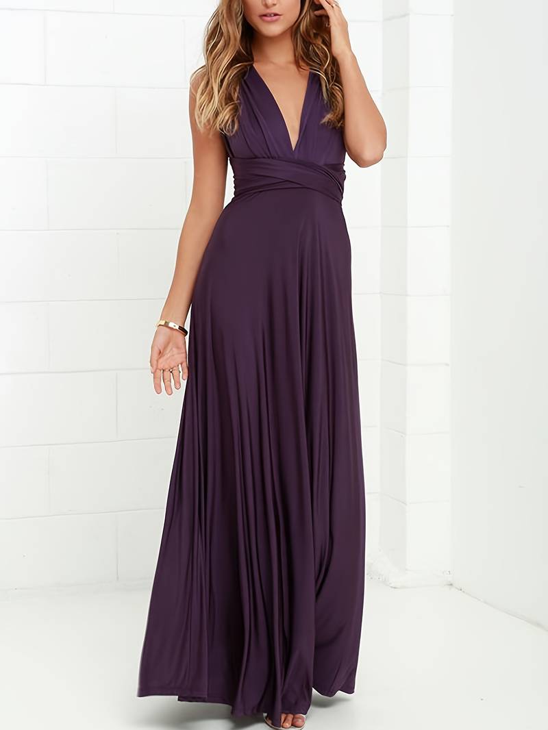 Dames Lange Jurk Converteerbaar Maxi Stijl 3