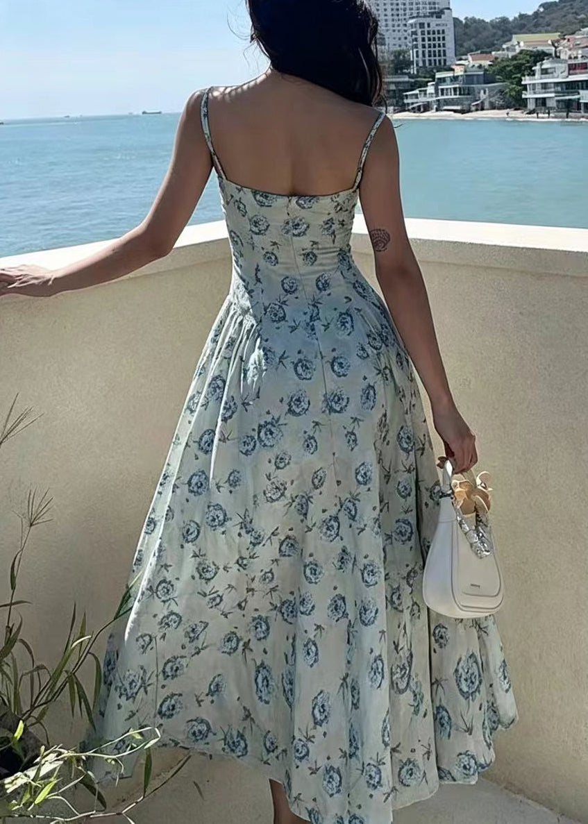 Dames Lange Jurk Mouwloos Met Grote Zoom voor Zomerstijl 2
