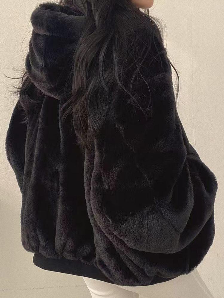 Dames Lange Winterjas Oversized Met Rits 5