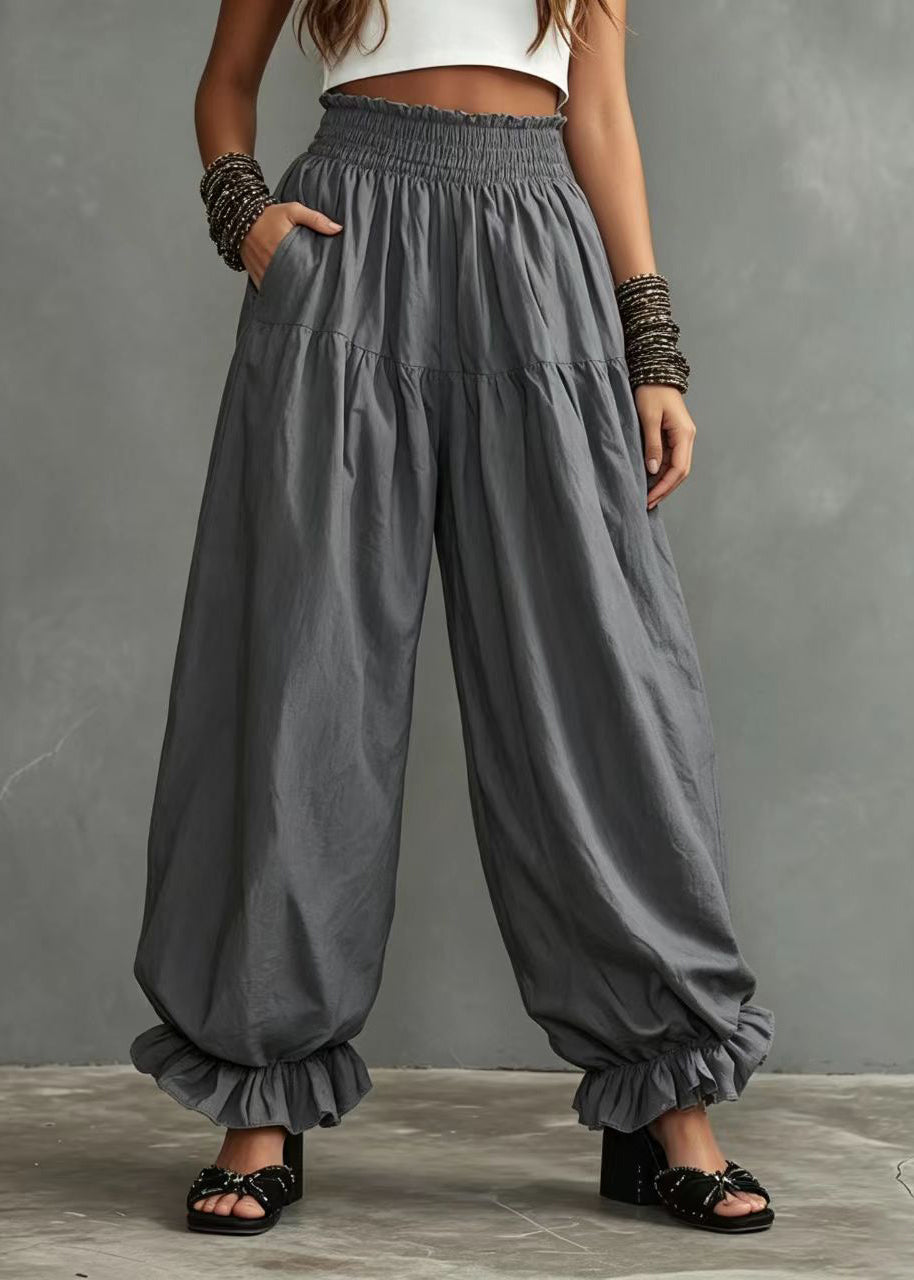 Dames Lantaarnbroek Oversized Met Hoge Taille 3