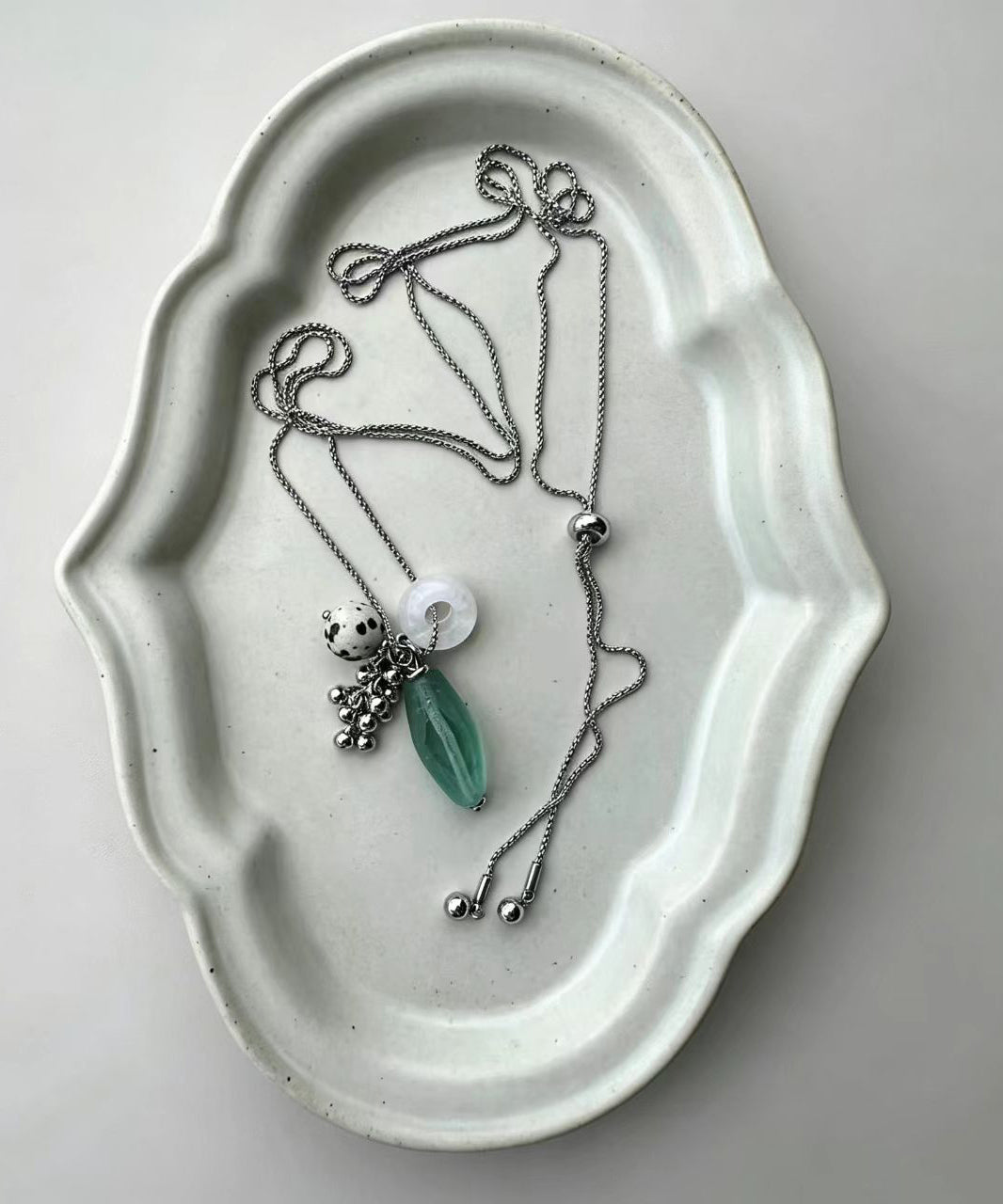 Dames Lariat Ketting Met Kristal Accent voor Verfijnde Stijl 3