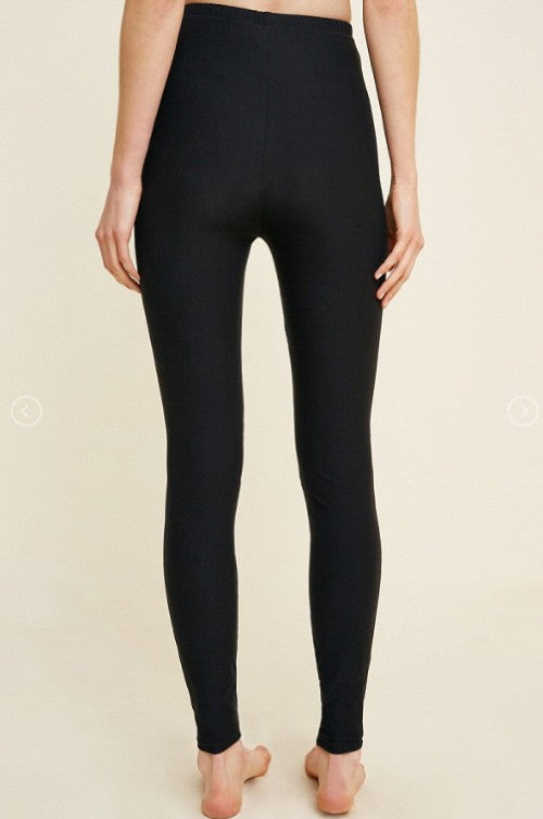 Dames Leggings Met Kantuitsnijding Zwart 2