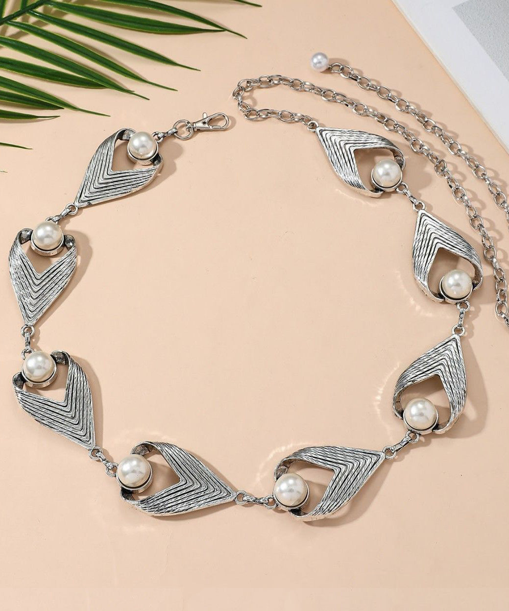 Dames Lichaamsketting Boho Stijl Met Parelaccent 3