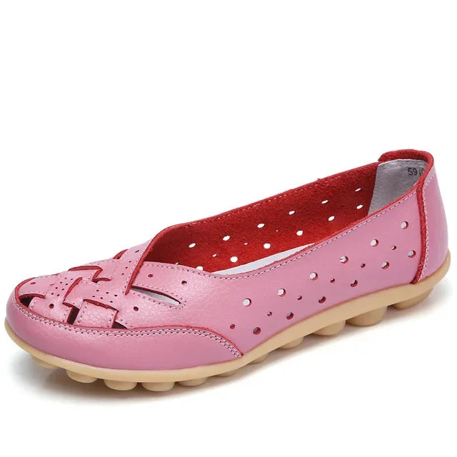 Dames Loafers Casual Plat 13