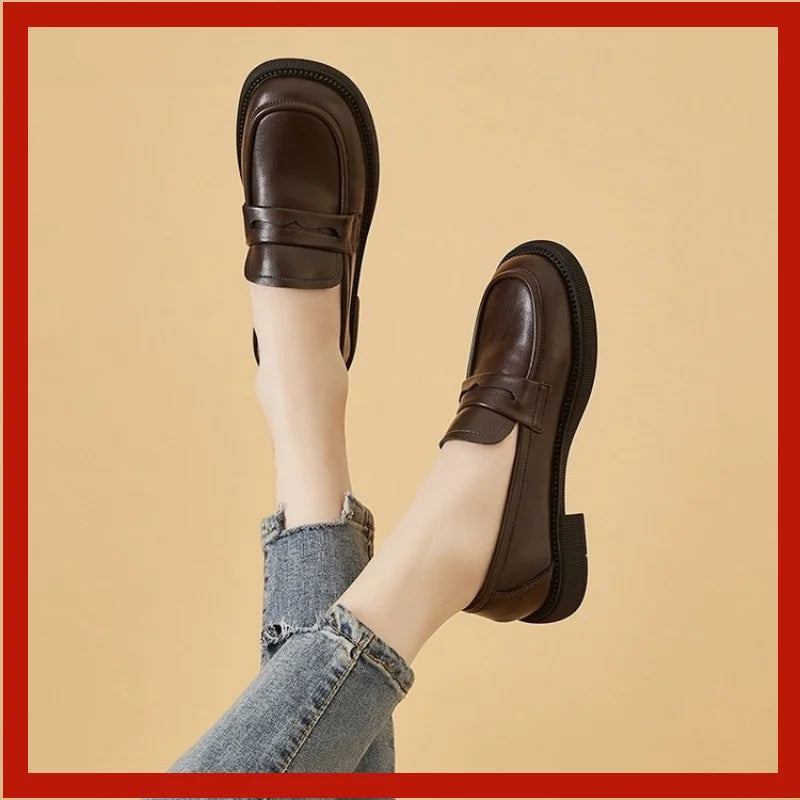 Dames Loafers Instappers Minimalistisch Design 6