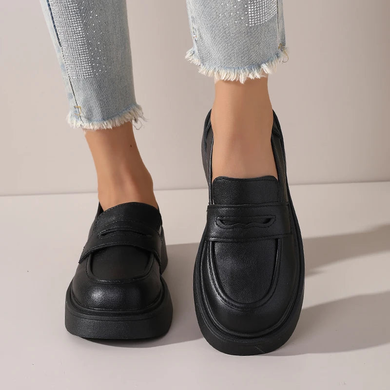 Dames Loafers Retro Stijl Casual 1