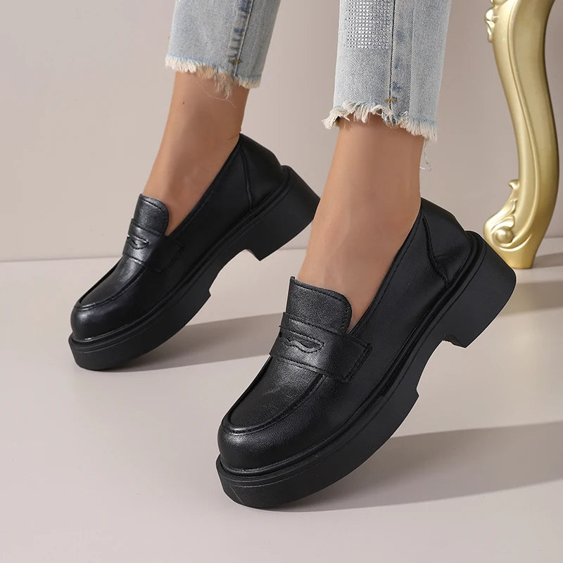 Dames Loafers Retro Stijl Casual 5