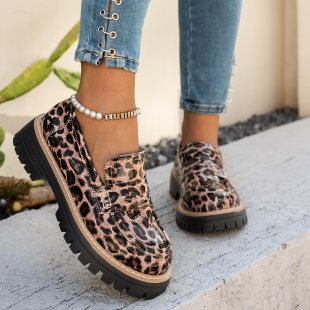 Dames Loafers met Plateau en Antislipzool 8