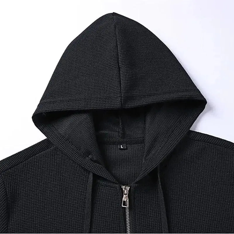 Dames Loungewear Set Wafel Gebreid 4