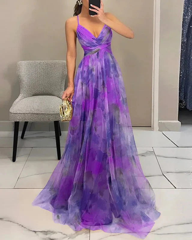 Dames Maxi-jurk Bloemenprint 12