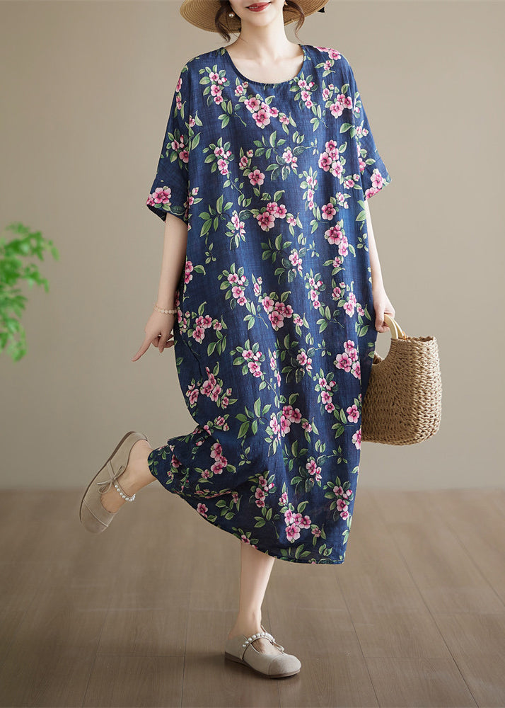 Dames Maxi-jurk Plus Size O-hals Zomerstijl 2