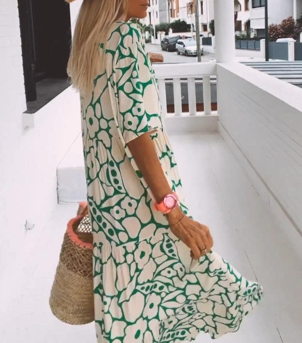 Dames Maxi Jurk Bohemian Stijl 1