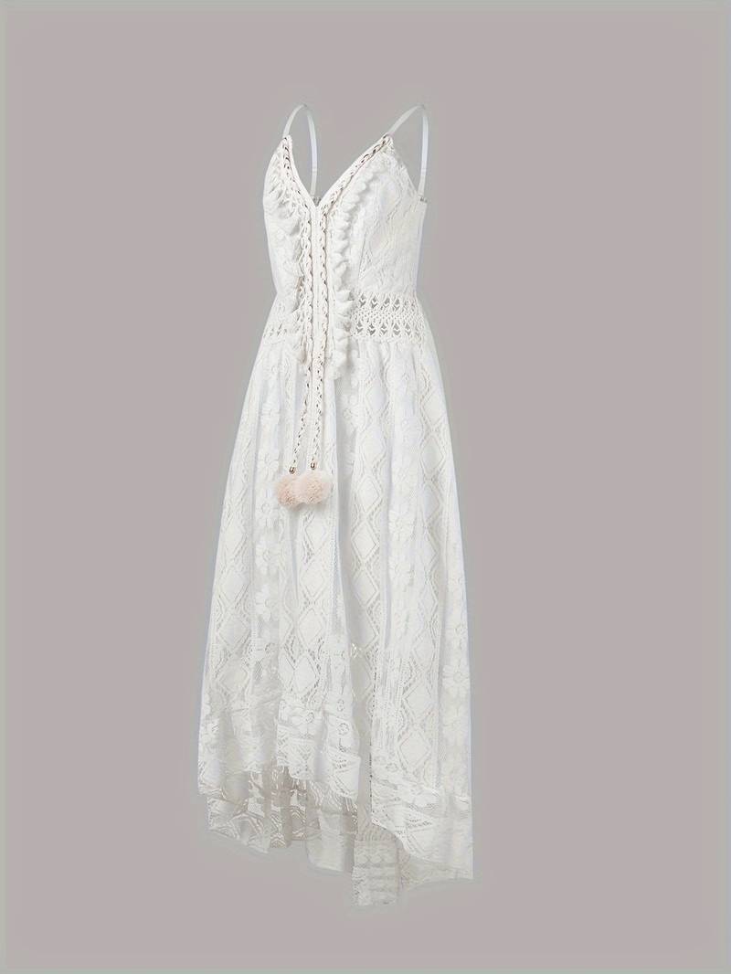 Dames Maxi Jurk Boho Stijl met Spaghettibandjes 3