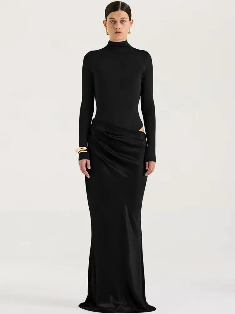 Dames Maxi Jurk Mouwloos met Hoge Taille voor Feestelijke Gelegenheden 7