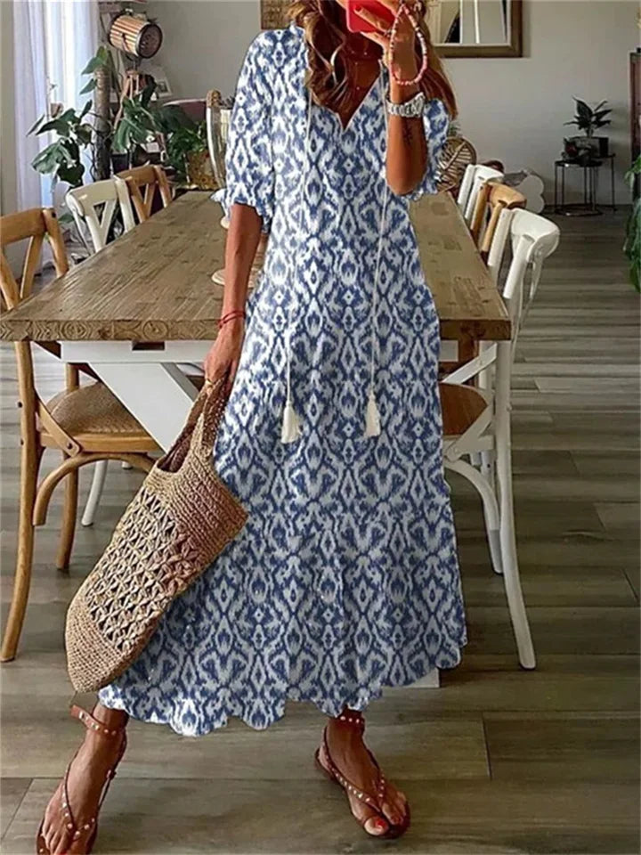 Dames Maxi Zomerjurk Lichtgewicht 3