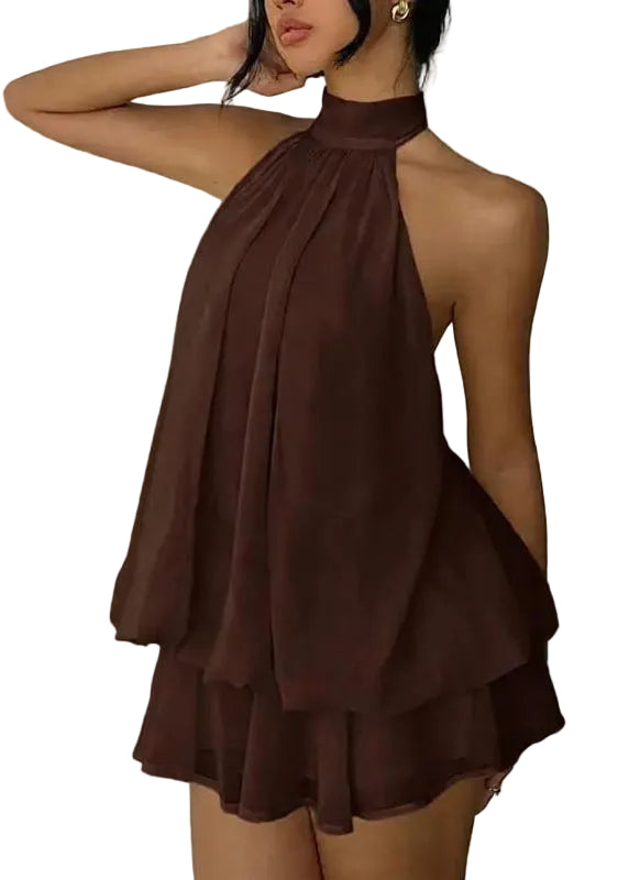 Dames Midjurk Coltrui Patchwork Stijl 0