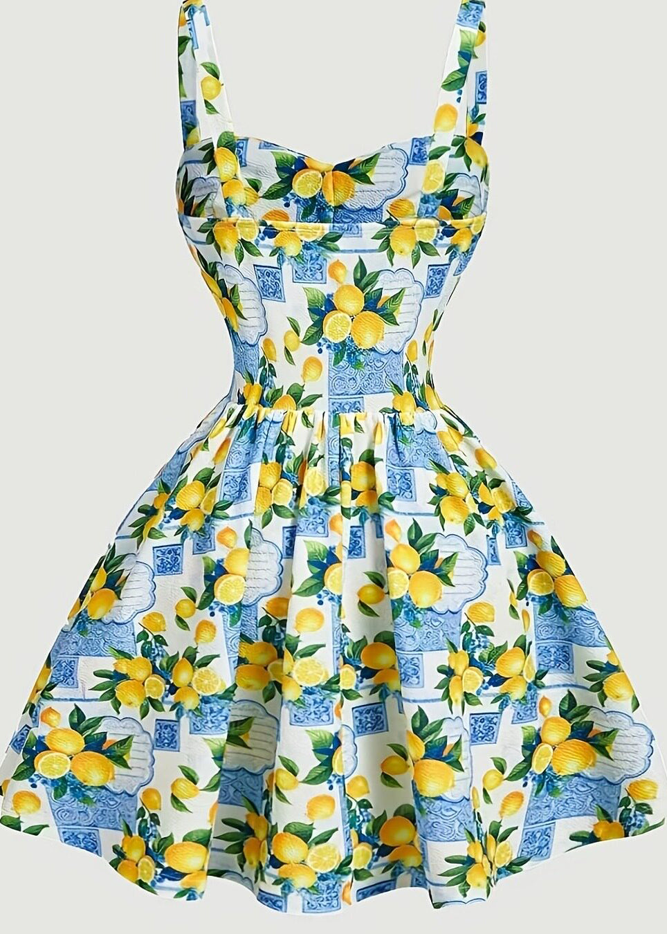 Dames Mini-jurk Boheemse Print 3