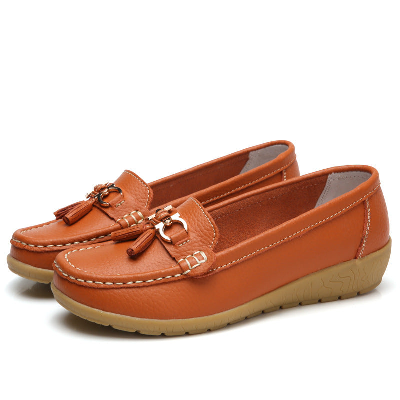 Dames Mocassins met Decoratieve Gesp 2