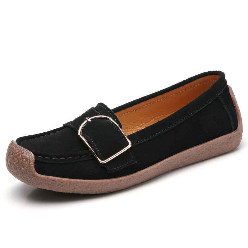 Dames Mocassins met Gesp en Comfortabel Design 5