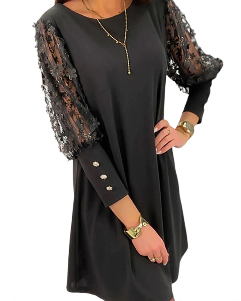 Dames Moderne Jurk Klassieke Silhouette Luxe Stof 3