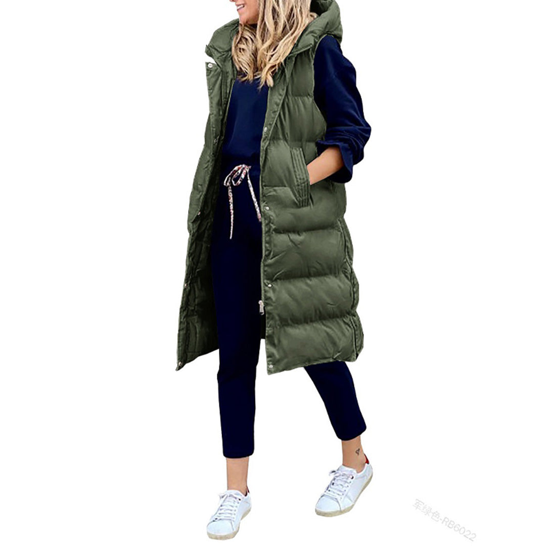 Dames Mouwloos Jack voor de Herfst 11