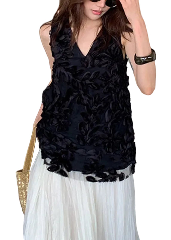 Dames Mouwloos Vest V-hals Modern Design 1