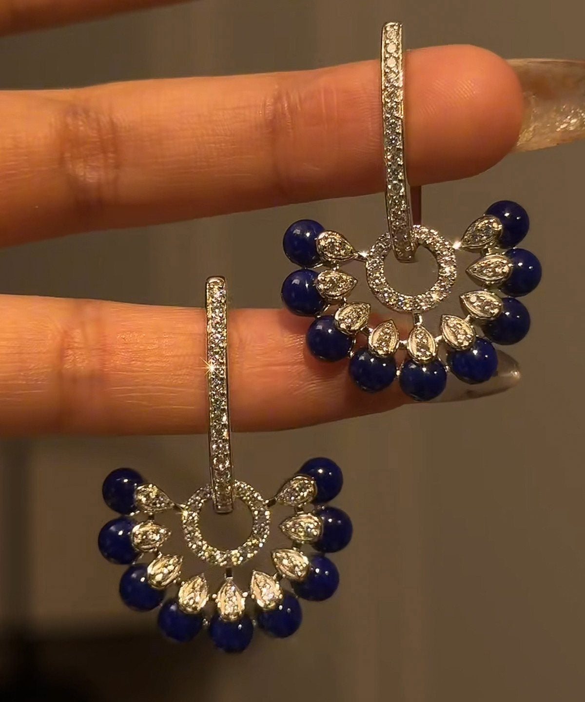 Dames Oorbellen Bloemen Design Met Kwastje - Statement Oorbellen voor Elke Gelegenheid 2