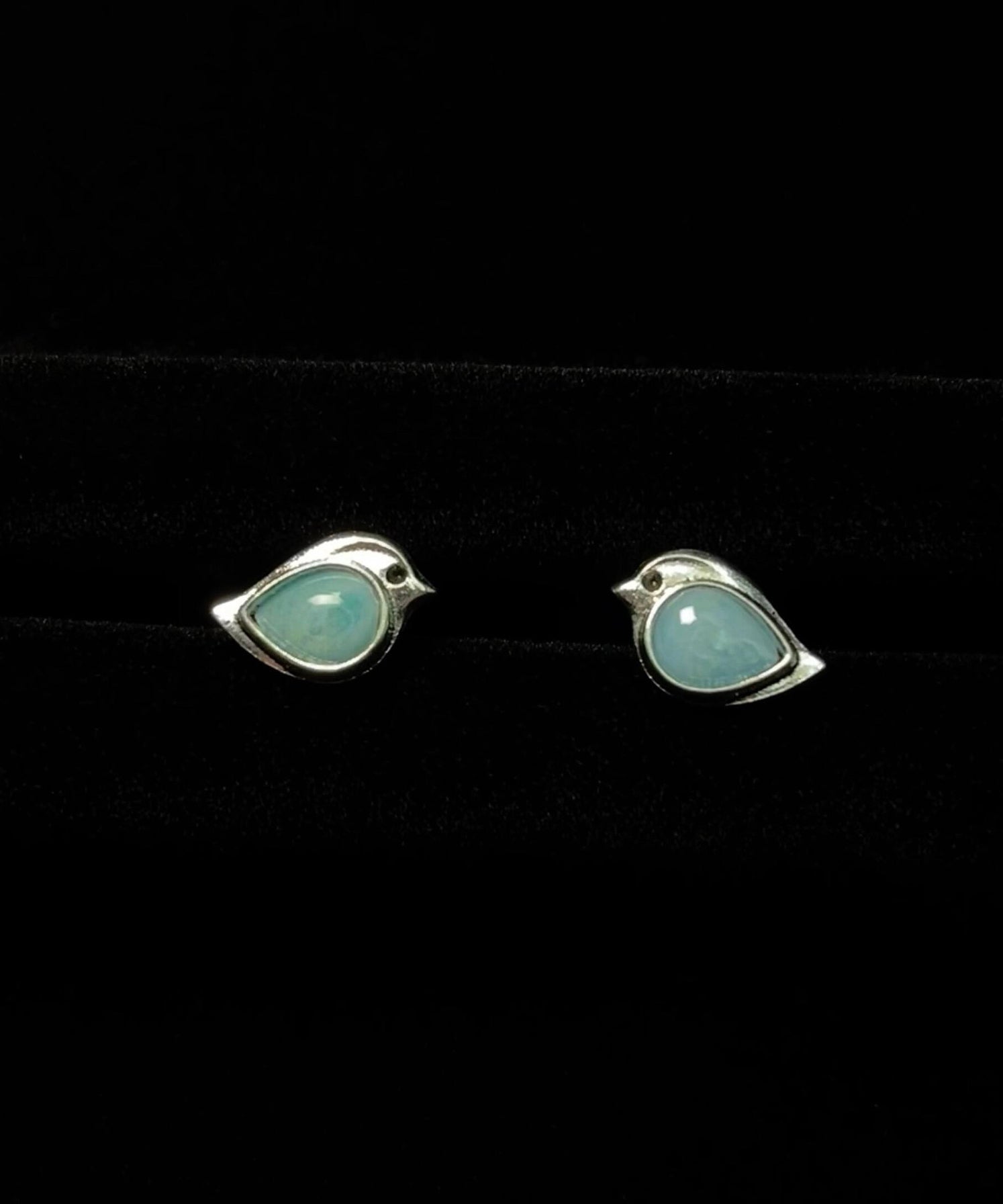 Dames Oorbellen Sparrow Stud Turquoise Design 4