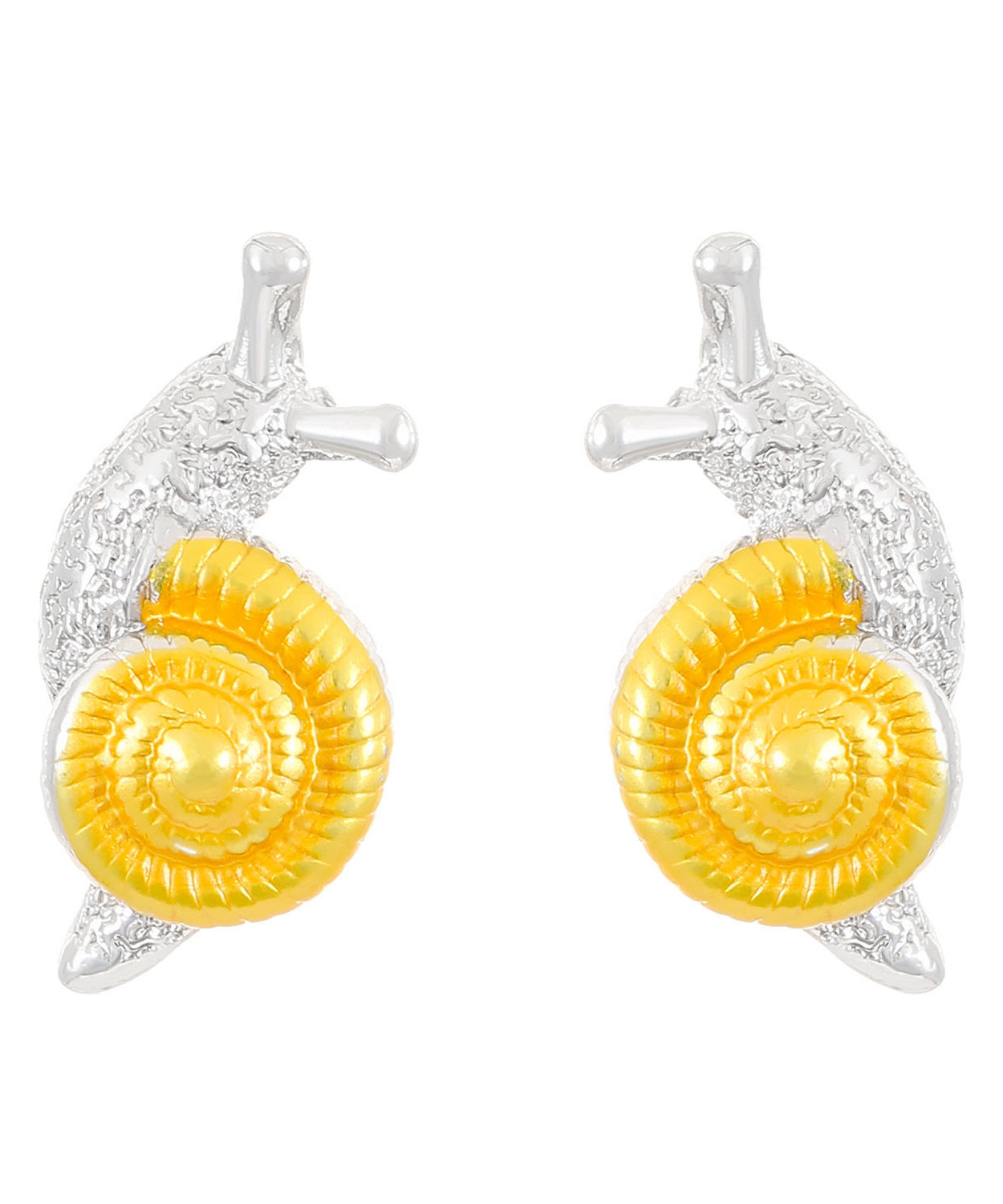 Dames Oorknopjes Slak Design 4