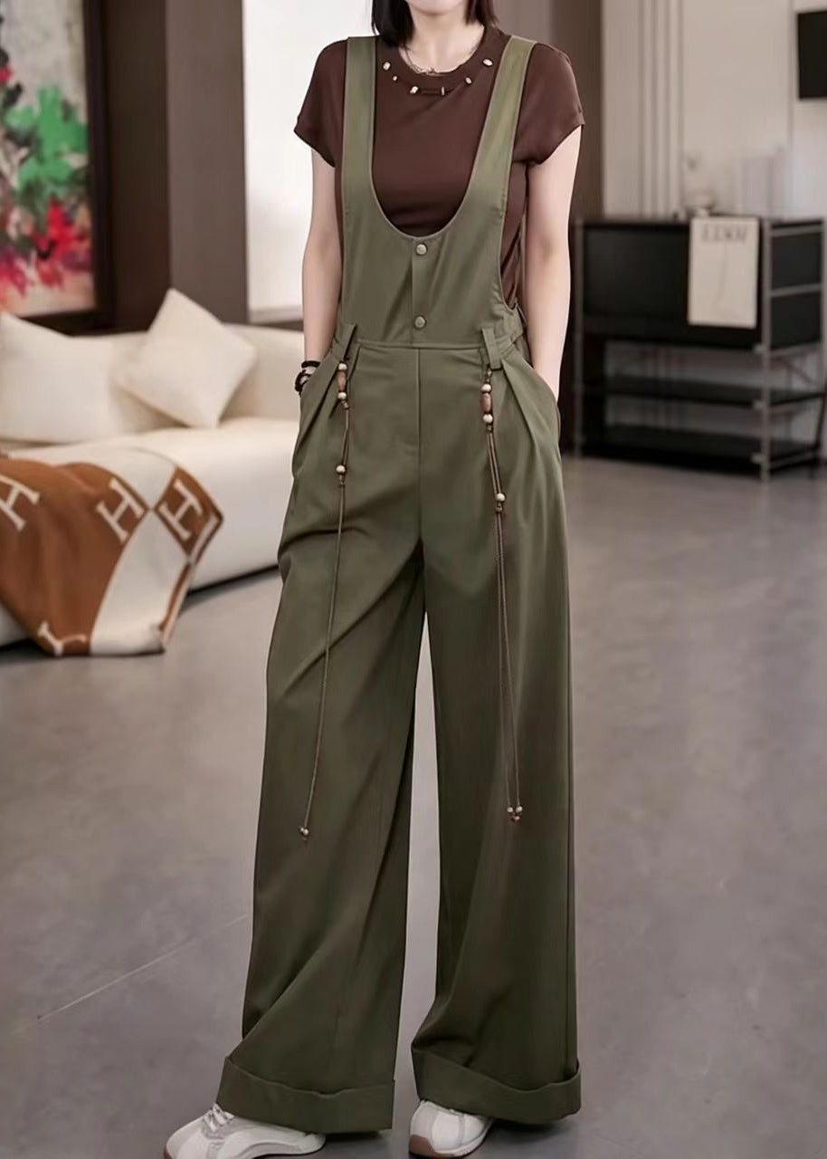 Dames Overall Jumpsuit Met U-halszakken 1