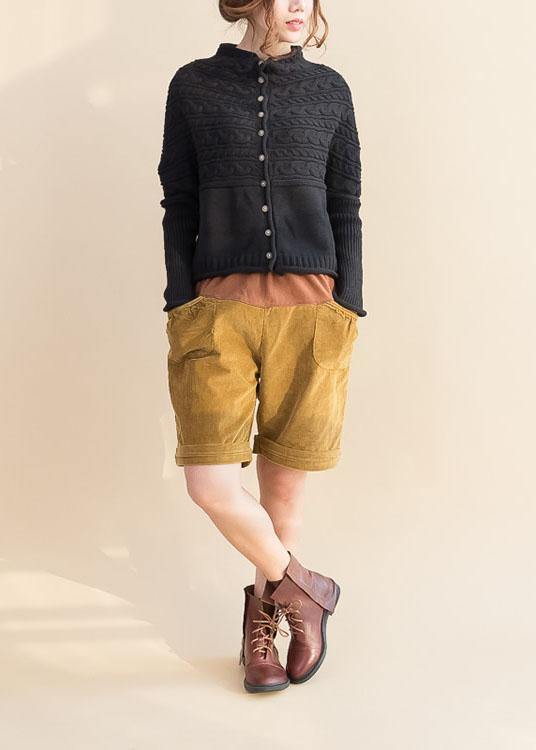 Dames Oversized Gebreide Cardigan met Knopen Casual 2