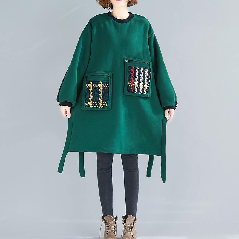 Dames Oversized Jurk Patchwork Design 5