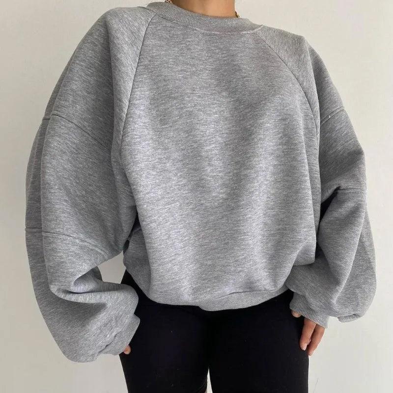 Dames Oversized Sweatshirt Casual Stijl 4