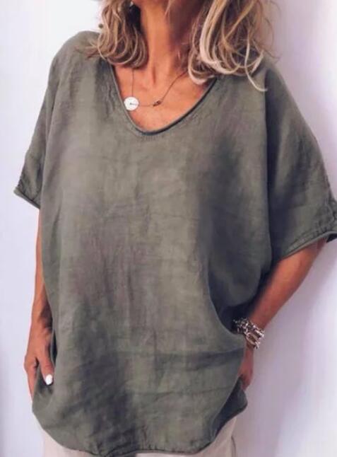 Dames Oversized T-shirt Casual 6