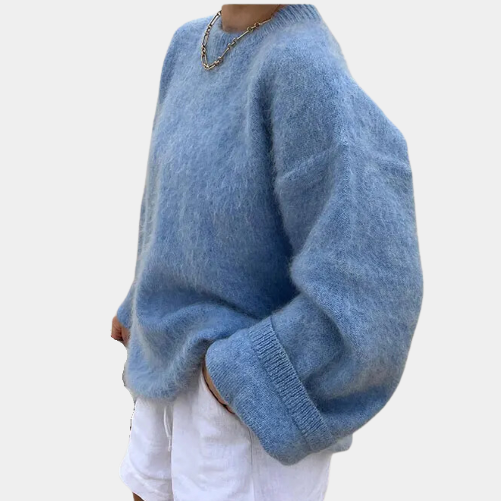 Dames Oversized Trui Casual voor Herfst en Winter 1