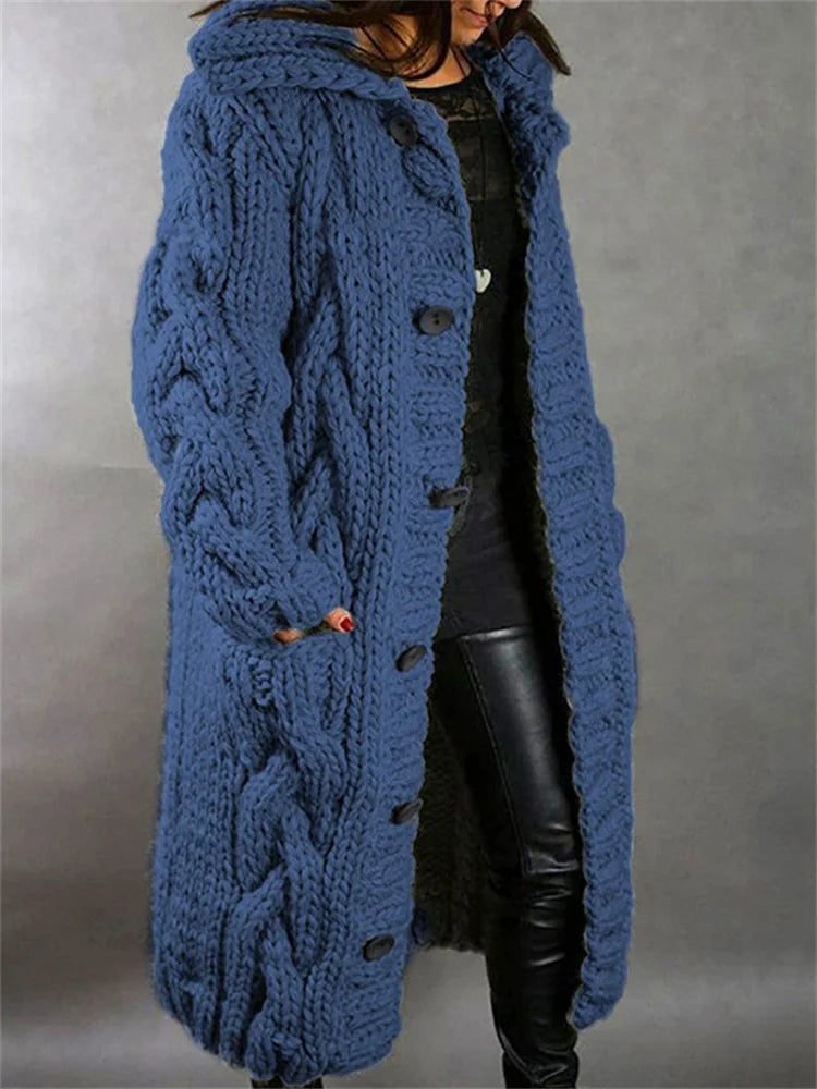 Dames Oversized Vest met Capuchon 1
