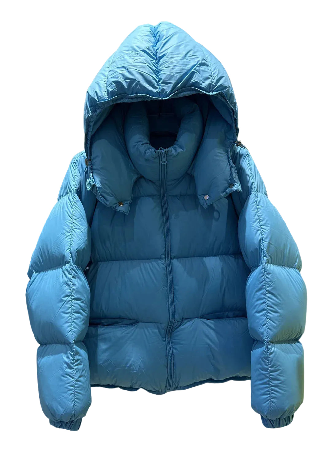 Dames Oversized Winterjas Met Capuchon 0