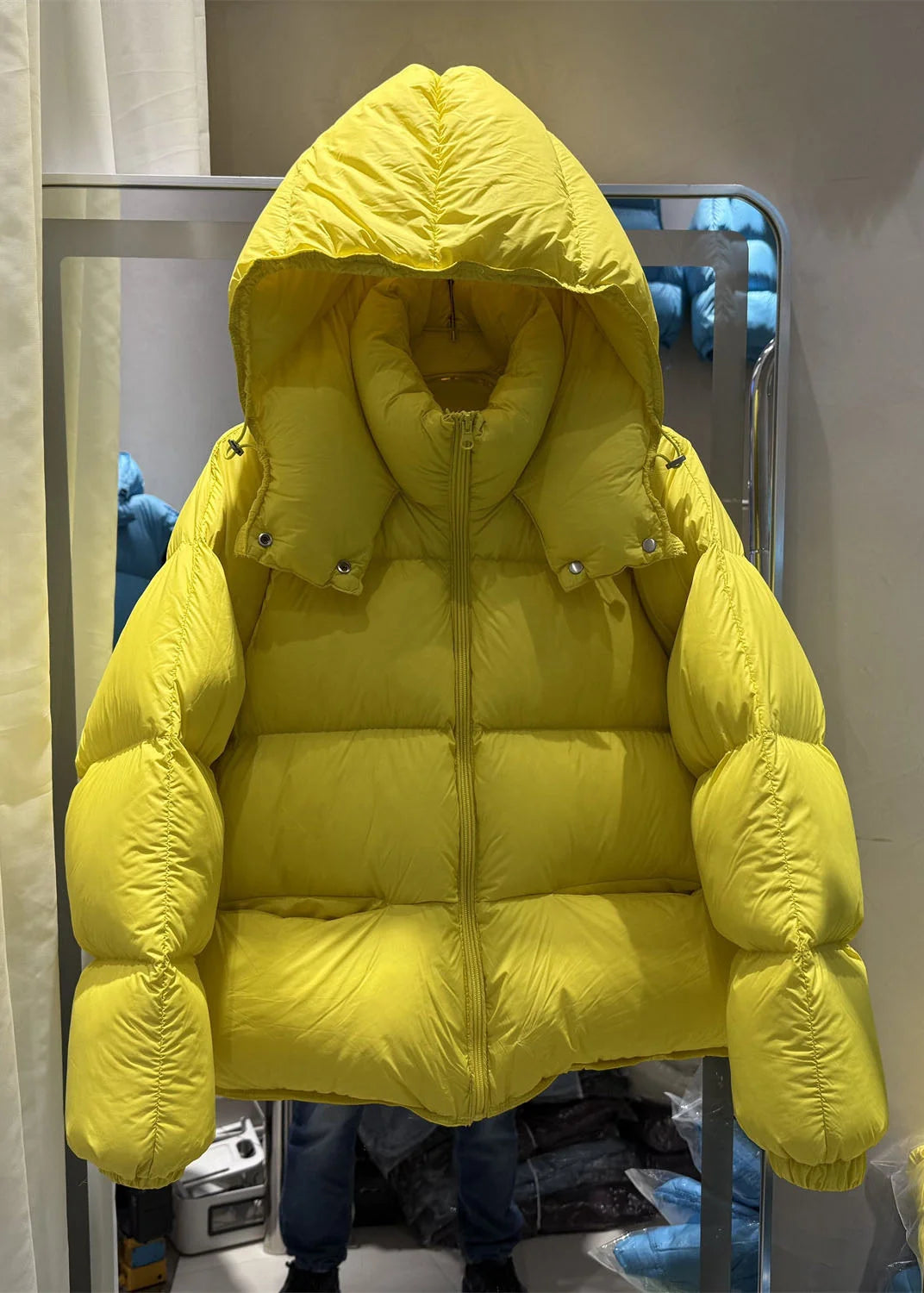 Dames Oversized Winterjas Met Capuchon 1