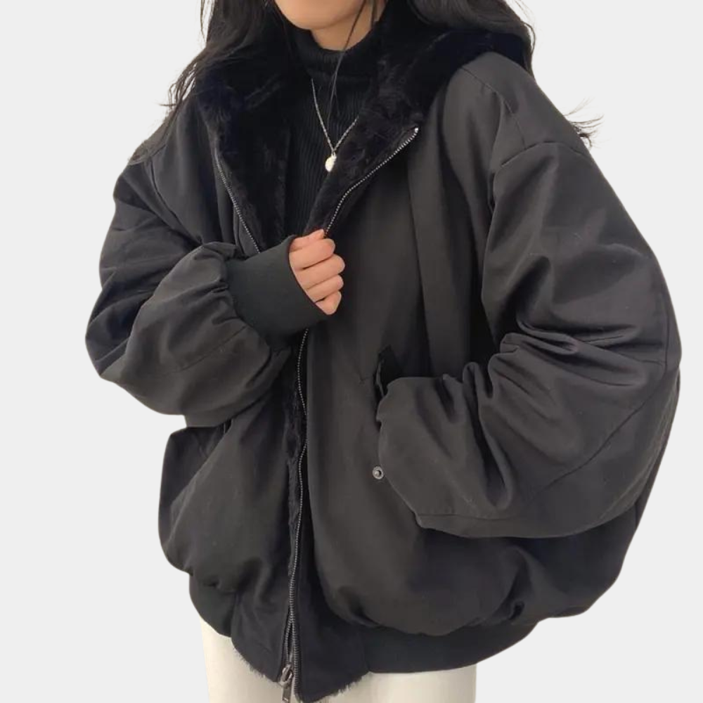 Dames Oversized Winterjas Trendy 3