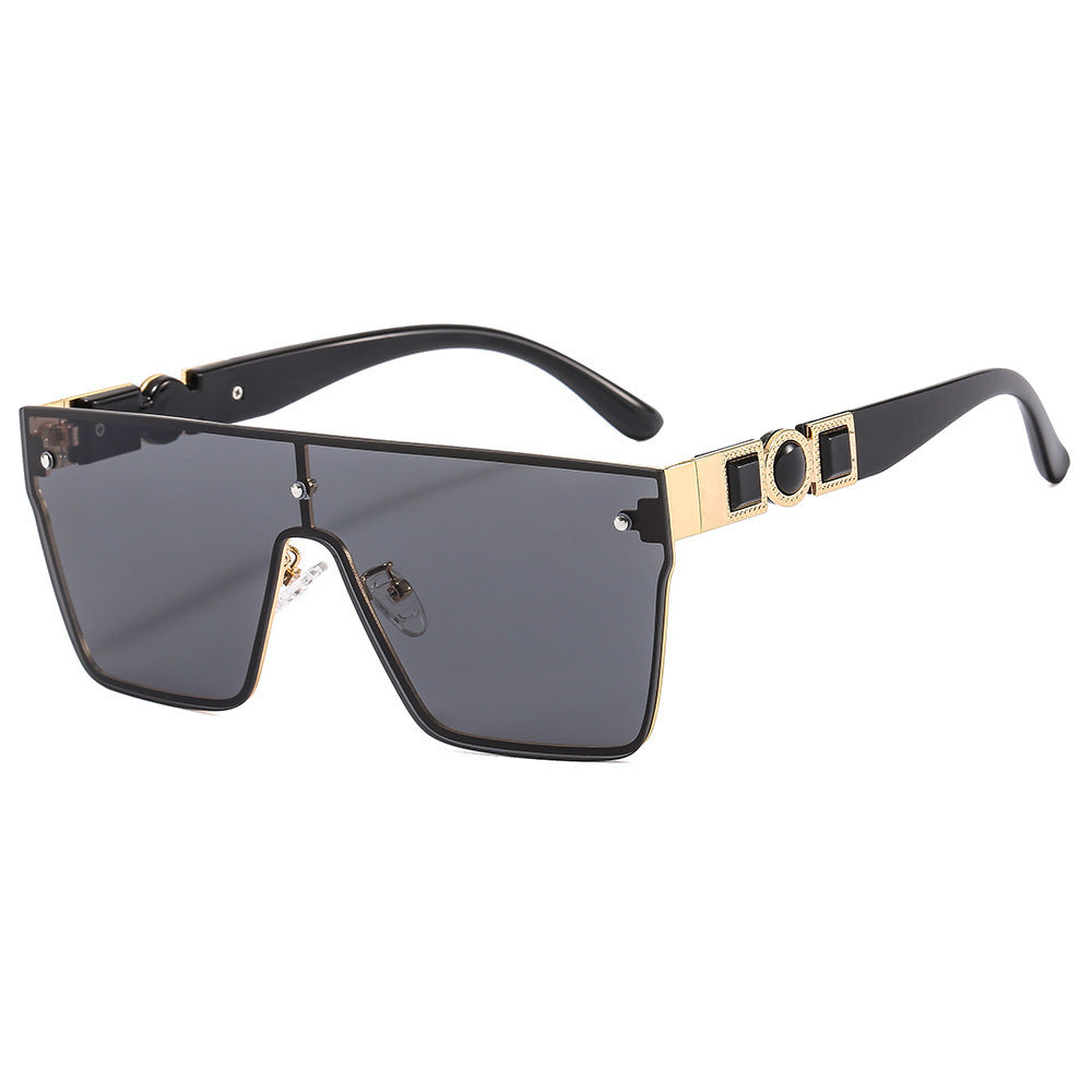 Dames Oversized Zonnebril Met Modieus Frame 4