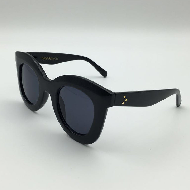 Dames Oversized Zonnebril Trendy Frame 0
